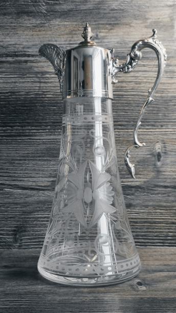 Crystal Glass Claret Jug