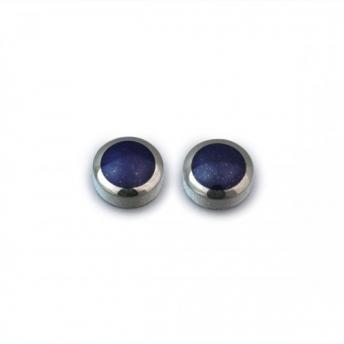 Lapis Lazuli Stud Earrings