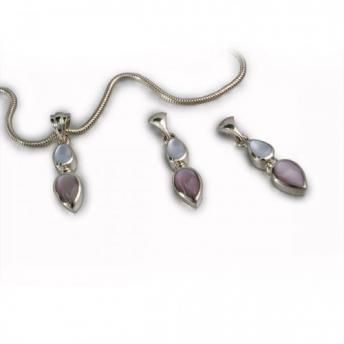 Mother of Pearl - White & Pink