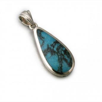 Turquoise or Jade Pendant