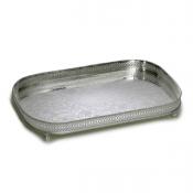 Rectangular Silver Plated Tray
