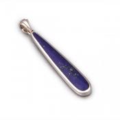 Lapis Lazuli Long Pendant