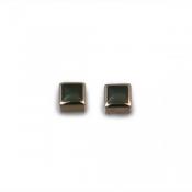 Nephrite Jade Ear Studs