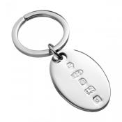 Oval Key Ring