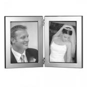Sterling Silver Double Picture Frame